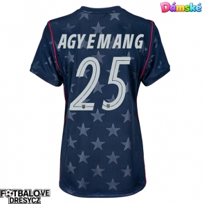 Spojené státy Patrick Agyemang #25 Dámské Venkovní Dres MS 2026 Krátký Rukáv